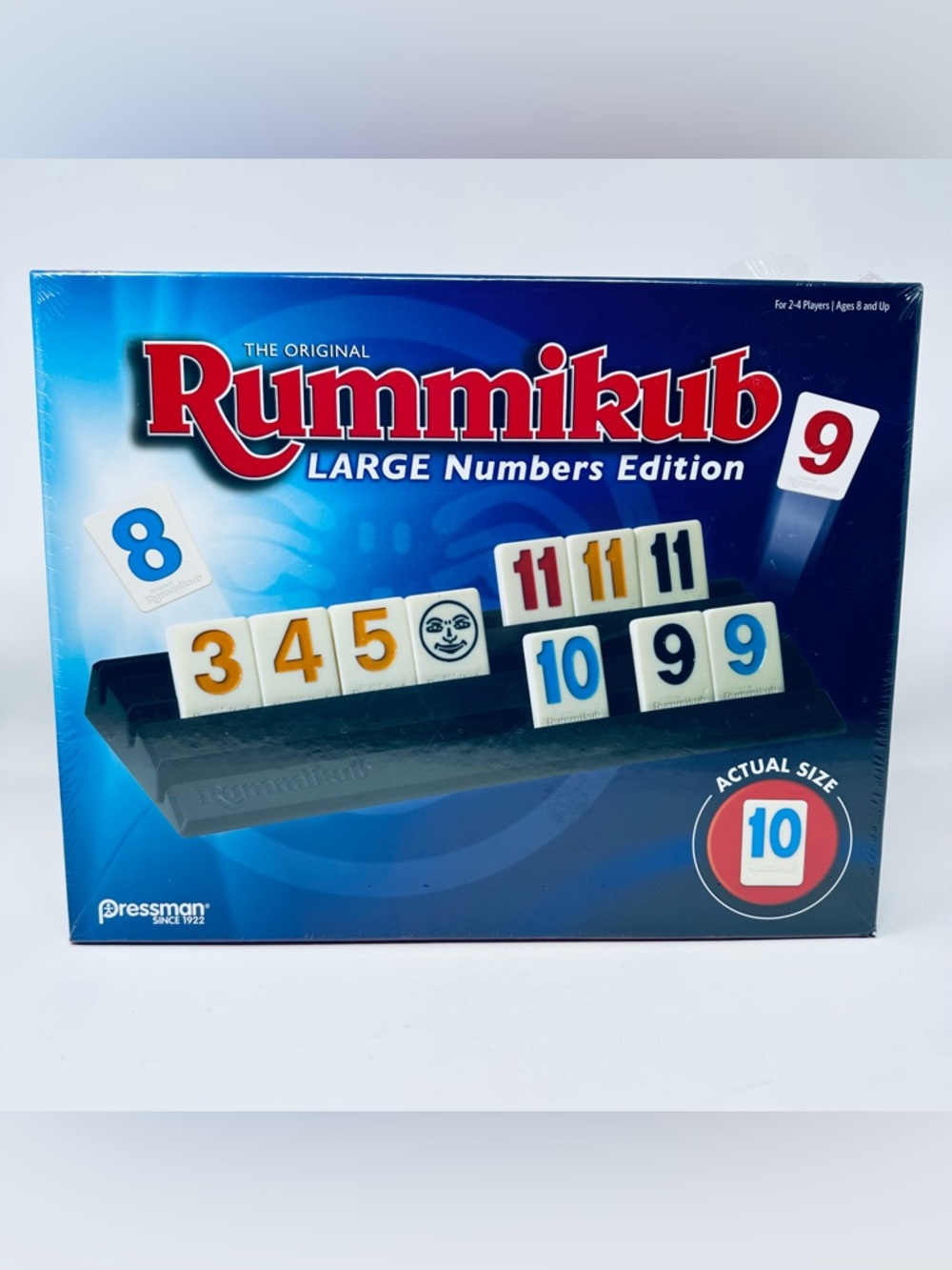 Pressman The Original Rummikub Large Number Edition Game 2-4 Players 2024 Sealed